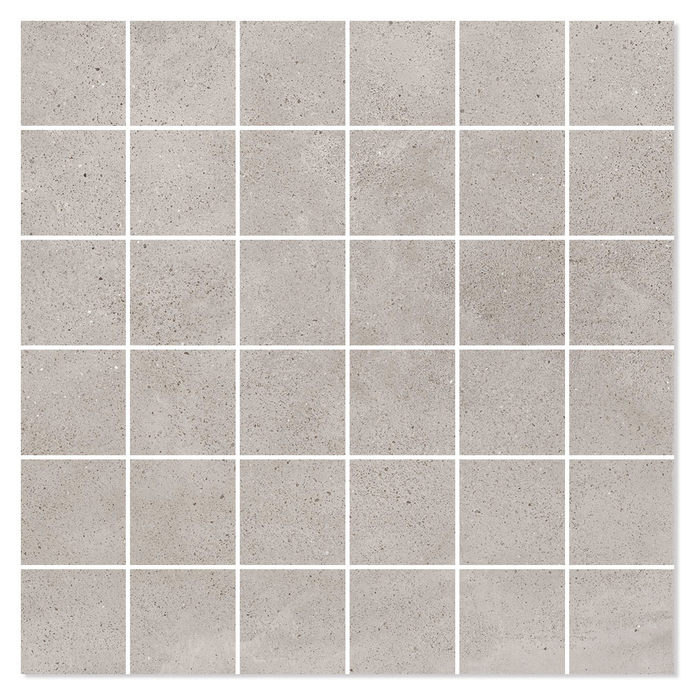 Mosaikkflis Elysium Grå Matt 30x30 (5x5) cm