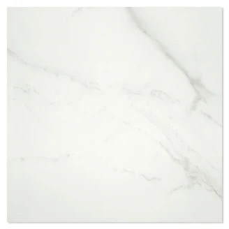Marmor Gulvflis <strong>Statuary</strong>  Hvit Matt 60x60 cm