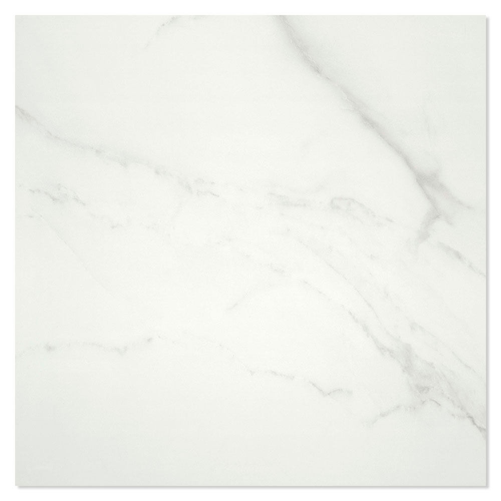 Marmor Gulvflis Statuary Hvit Matt 60x60 cm