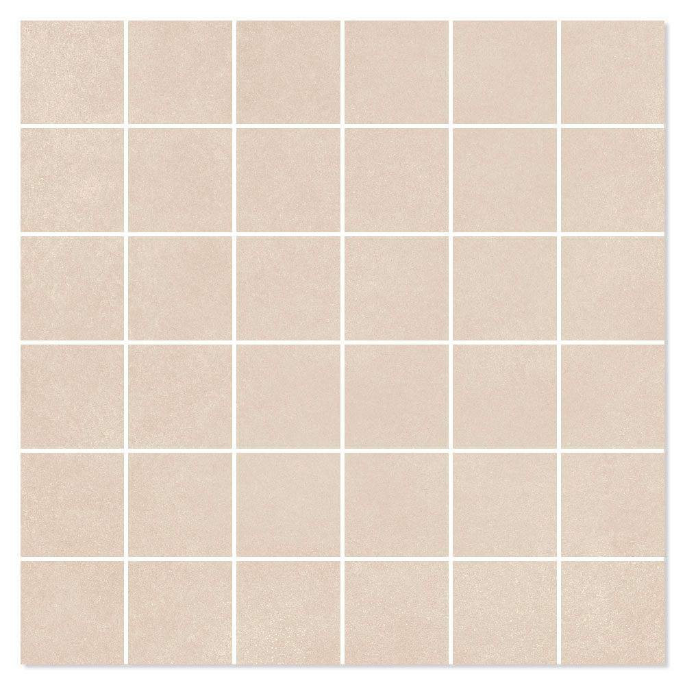 Mosaikkflis Momentum Beige Matt 30x30 (5x5) cm