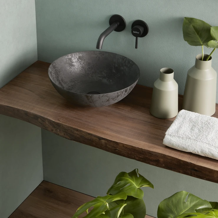 Bathco Servant Atelier Mate Svart Matt 40 cm