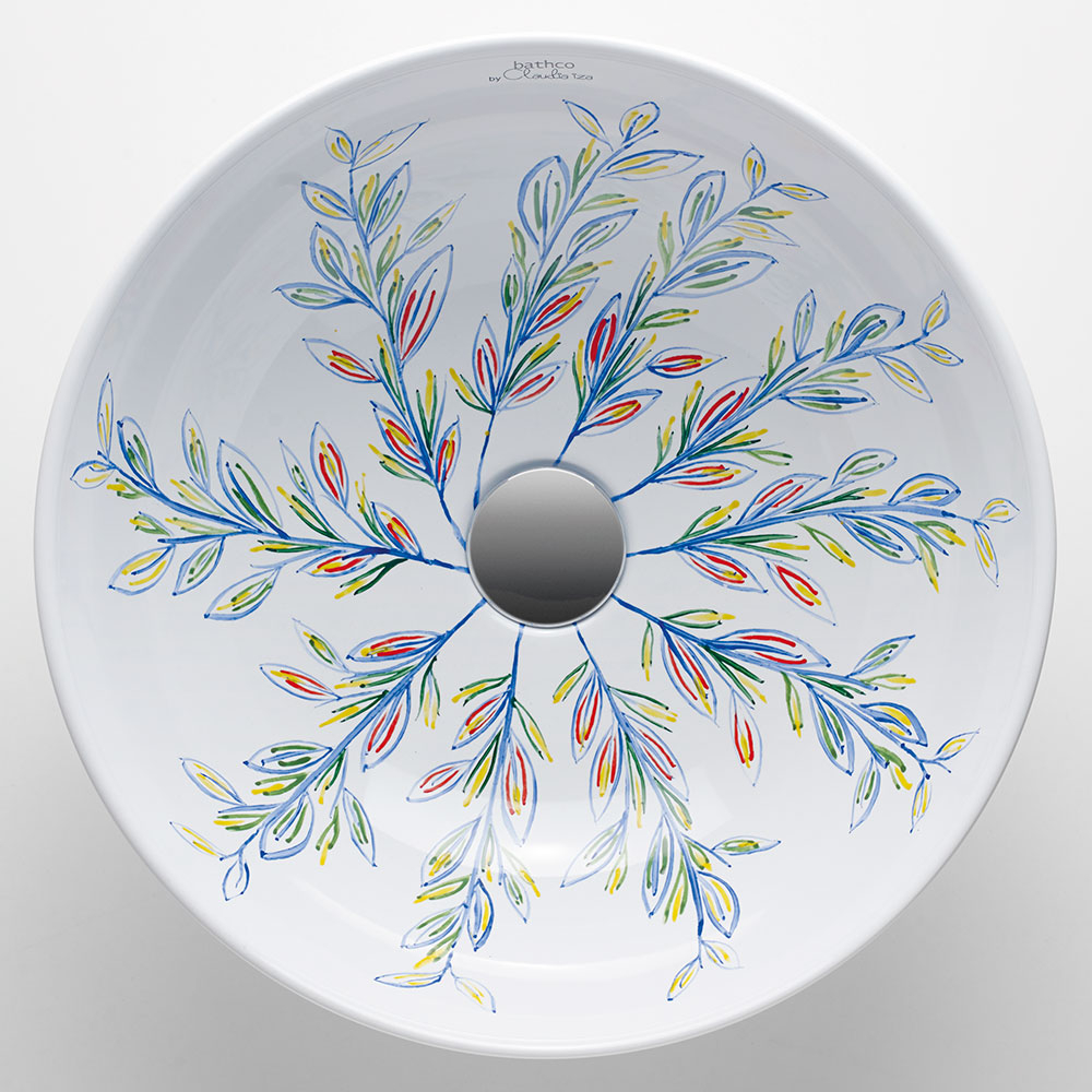 Bathco Servant Sicilia Floral II Atelier 40 cm