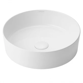 Håndvask Rund <strong>Maj</strong>  Hvid Blank