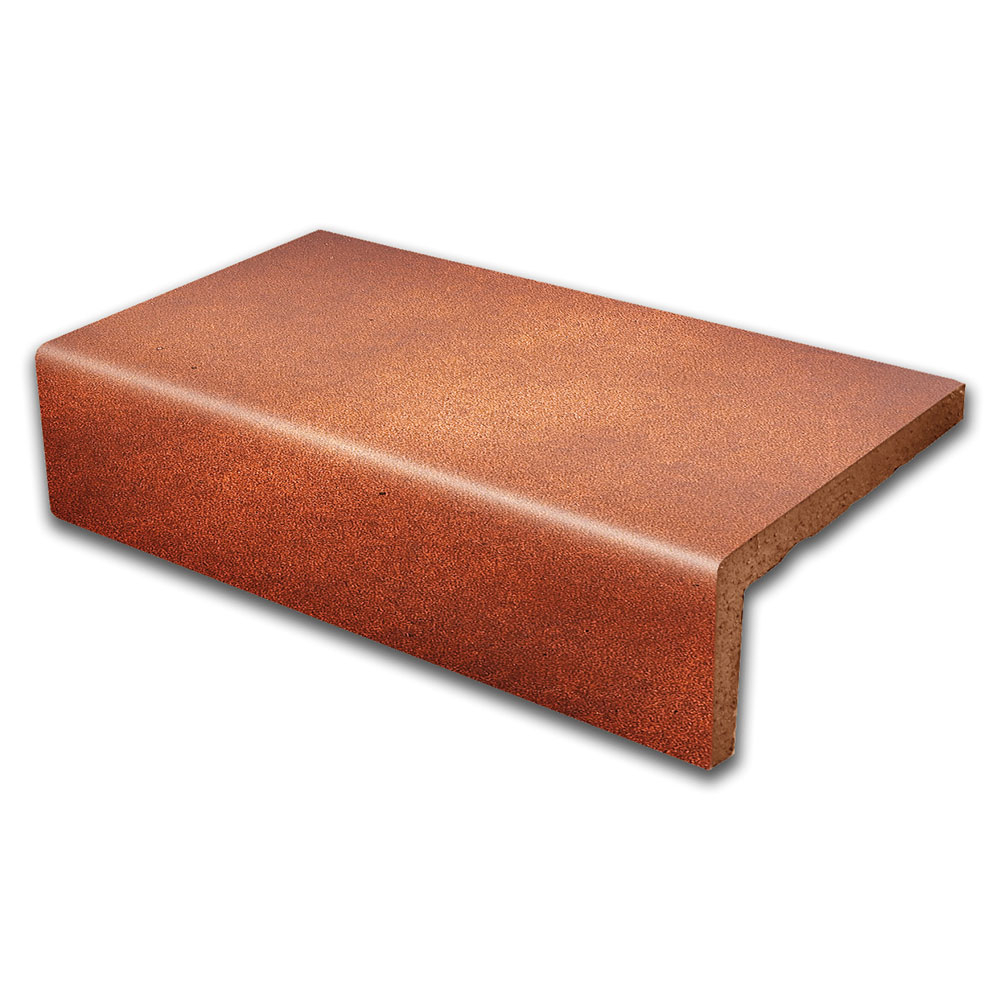 Viken Klassik Terracotta Glasert Ujevn Kant Mylla 24x13 cm