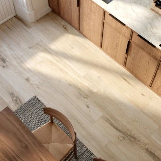 Tre Gulvflis <strong>Northwood</strong>  Lys Beige Matt 25x150 cm