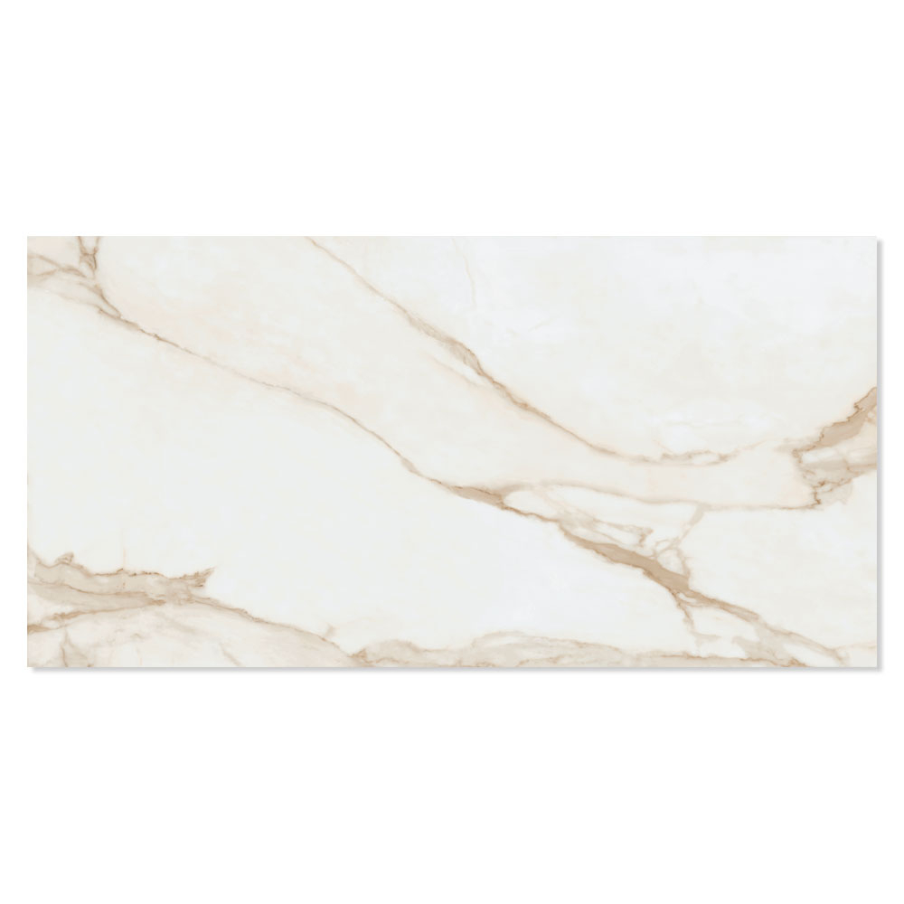 Marmor Gulvflis Vilalba Gull Blank 60x120 cm