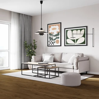 Tre Gulvflis <strong>Woodrow</strong>  Brons Sklisikker Matt 23x120 cm