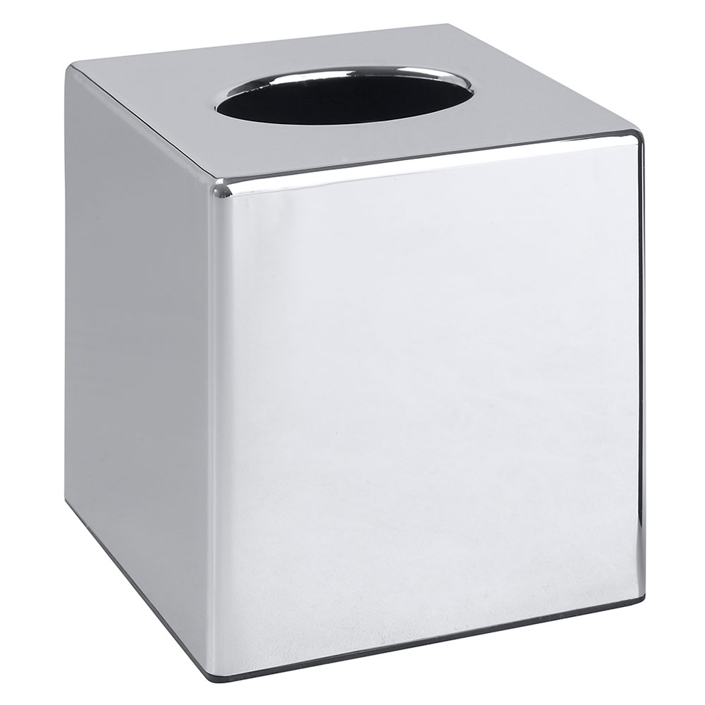 Serviettboks Hygio Kvadratisk Krom Blank 12 cm