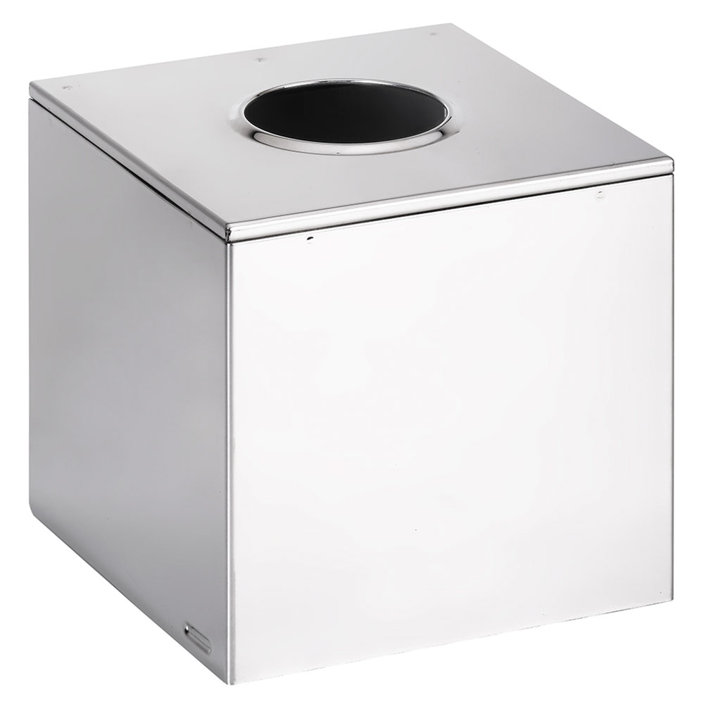 Serviettboks Hygio Kvadratisk Krom Blank 12.5 cm