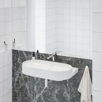 Ravak Servantbatteri <strong>Eleganta</strong>  Krom Blank 22 cm