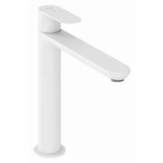 Ravak Håndvaskarmatur uden Pop-Up affald <strong>Eleganta</strong>  Hvid Mat
