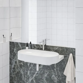 Ravak Servantbatteri <strong>Eleganta</strong>  Krom Blank 33.5 cm