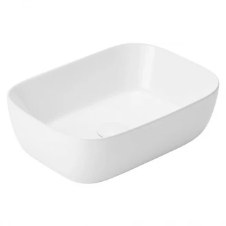 Håndvask Rektangulær <strong>Maj</strong>  Hvid Blank