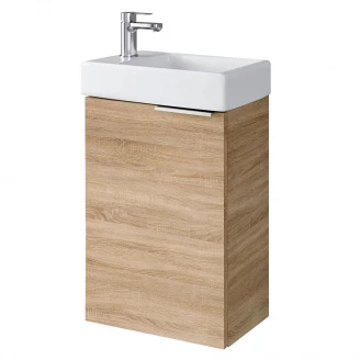 Underskab <strong>Kub</strong>  Træ Sonoma Oak med Vask