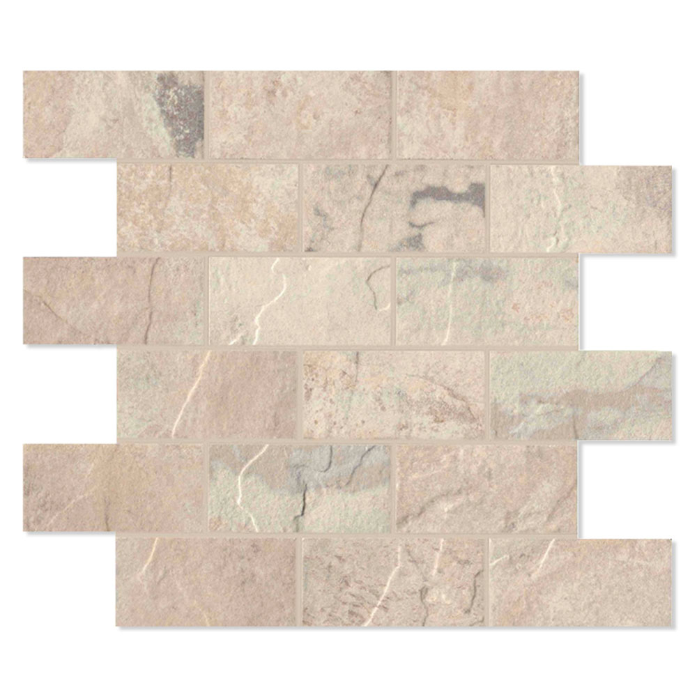 Unicomstarker Mosaikk Veggflis Natural Slate Winter Matt 30x30 cm