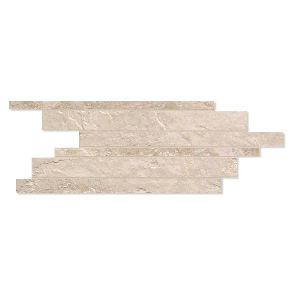 Unicomstarker Mosaikk Veggflis Natural Slate Winter Matt 21x45 cm