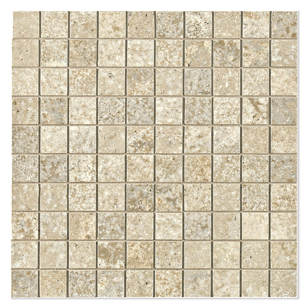 Unicomstarker Mosaikkflis Dordogne Caramel Matt 31x31 (3x3) cm