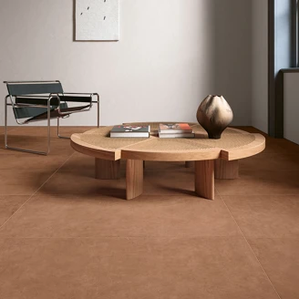 Unicomstarker Gulvflis <strong>Living</strong>  Terracotta Matt 60x60 cm