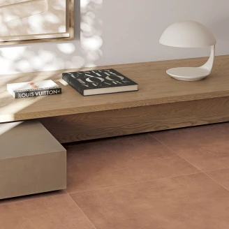 Unicomstarker Gulvflis <strong>Living</strong>  Terracotta Sklisikker Matt 60x60 cm