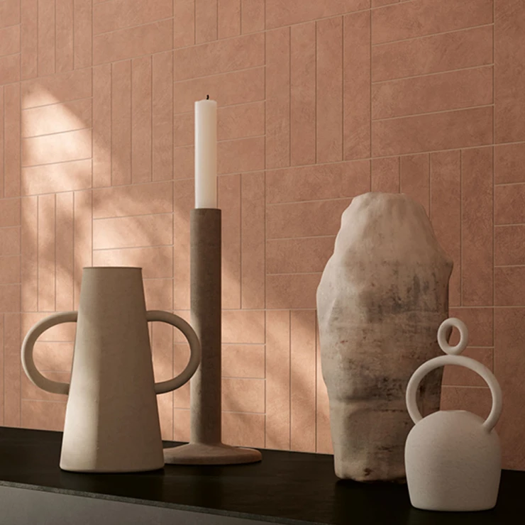 Unicomstarker Gulvflis Living Terracotta Matt 8x30 cm