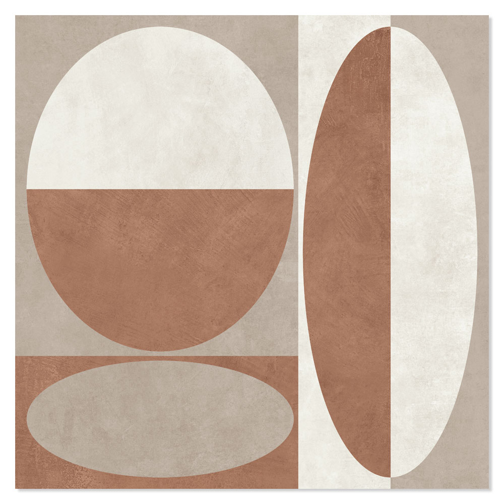 Unicomstarker Dekor Gulvflis Living Dekor Terracotta Matt 60x60 cm