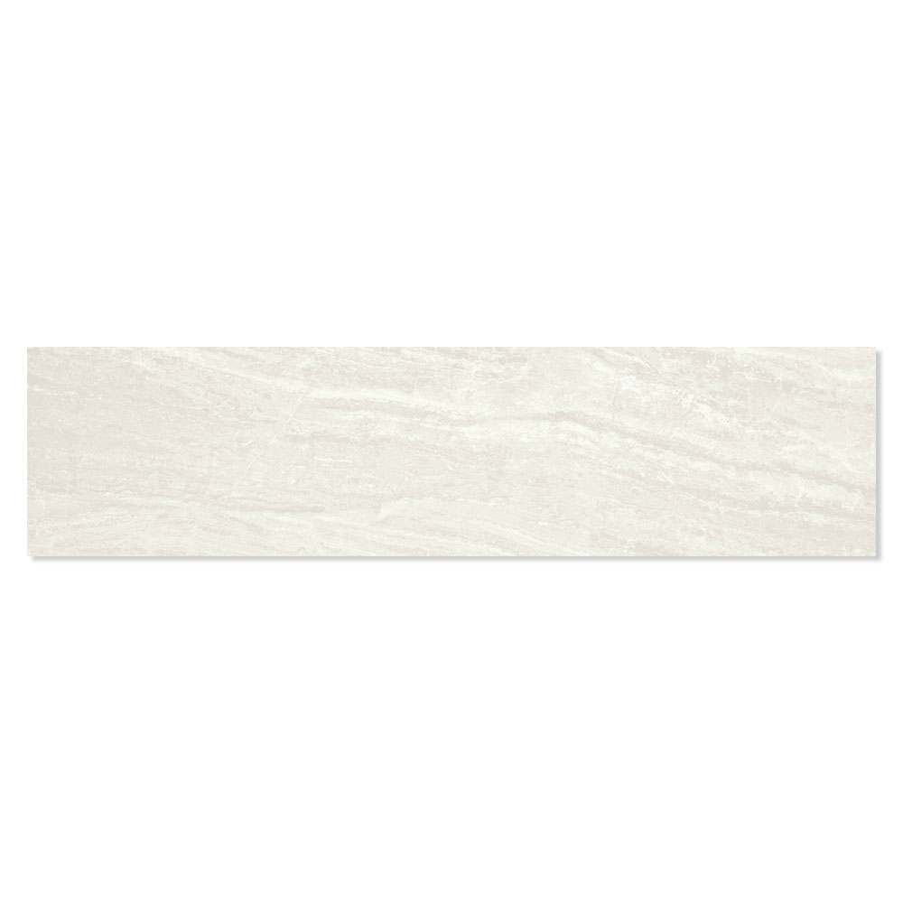 Unicomstarker Gulvflis Cosmic White Matt-Sateng 7x30 cm