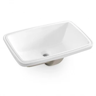 Bathco Servant <strong>Rectangular</strong>  Torino Hvit Blank 51 cm