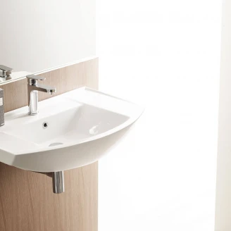 Bathco Servant <strong>Rectangular</strong>  Oslo Hvit Blank 80 cm