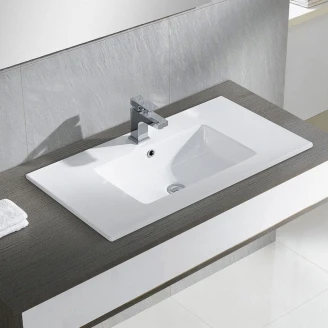 Bathco Servant <strong>Rectangular</strong>  Liebana Hvit Blank 81 cm