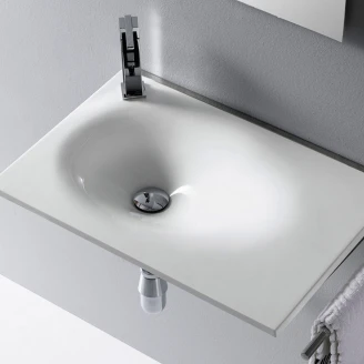 Bathco Servant <strong>Resin</strong>  Verona Hvit Blank 60 cm
