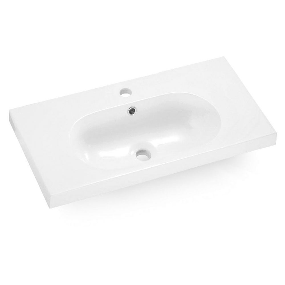 Bathco Servant Resin Ice Hvit Blank 80 cm