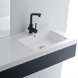 Bathco Servant <strong>Resin</strong>  Castro Hvit Blank 80 cm
