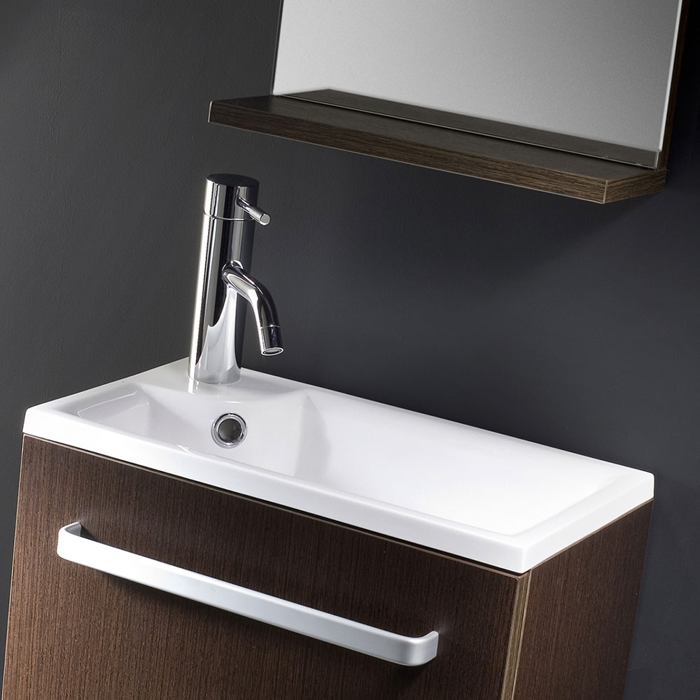 Bathco Servantskap Complements Niza Tre Wenge med Servant & Speglar