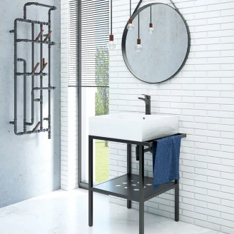 Servantskap <strong>Temisto</strong>  med Servant Hvit Blank 50x40 cm