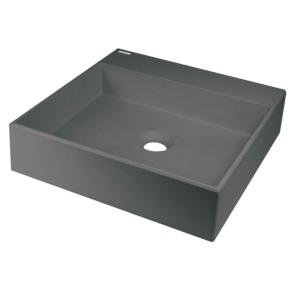 Servant Ny Correo Antrasitt Metallic Matt 40x40 cm