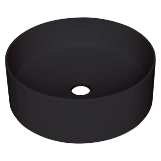 Servant Rund <strong>Silia</strong> Svart Matt 36 cm
