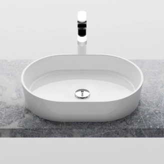Ravak Servant <strong>Moon</strong>  Oval Hvit Blank 56 cm