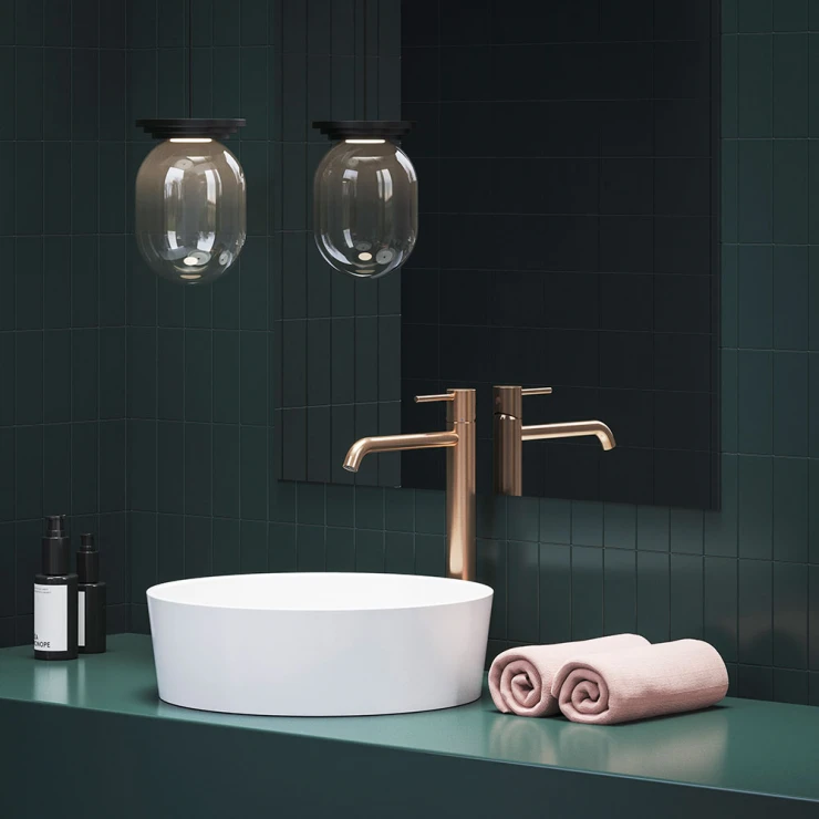 Ravak Servantbatteri Espirit Rose Gull Matt 34 cm