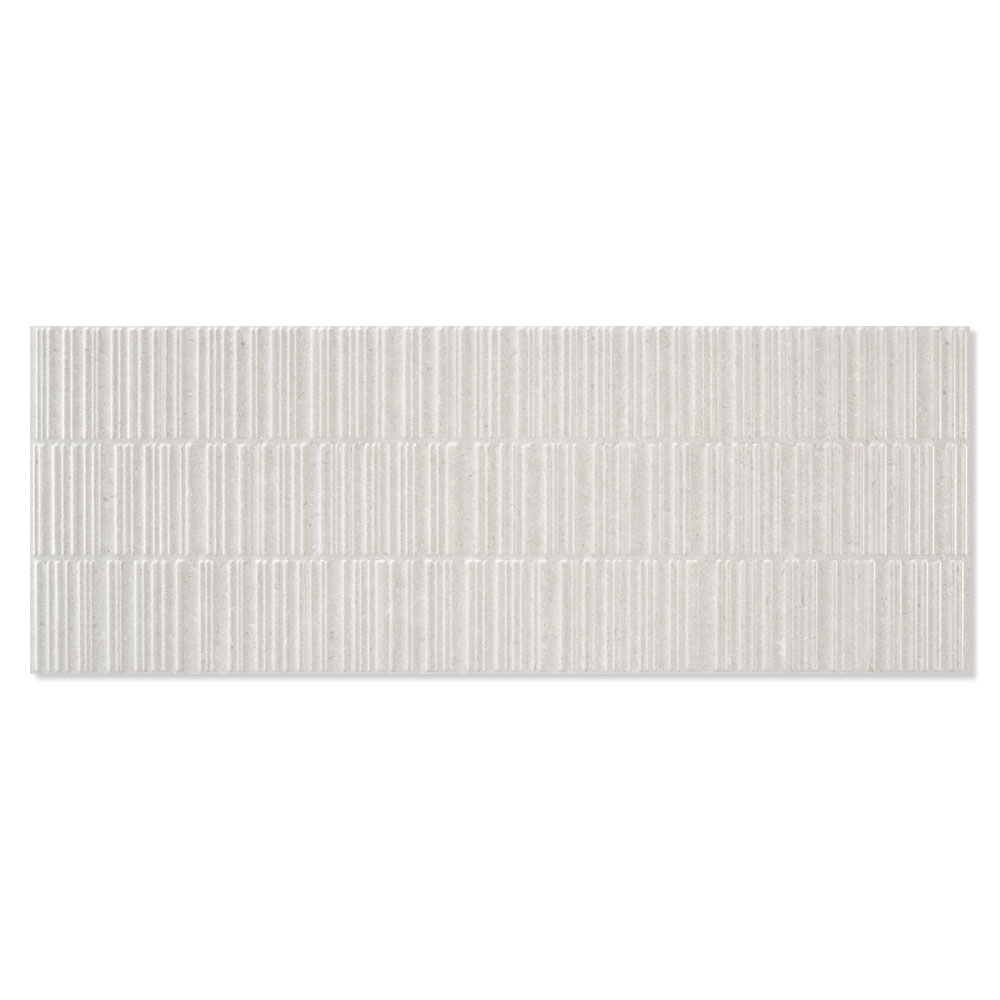 Veggflis Novakalk Grå Relief Matt Relieff 33x90 cm