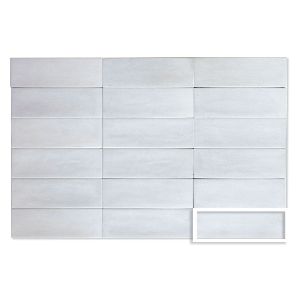 Gulvflis Pixel Sky Blank 5x15 cm