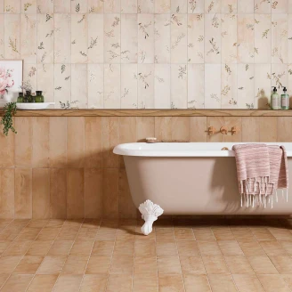 Dekor Gulvflis <strong>Solis</strong>  Beige Dekor Matt 15x45 cm