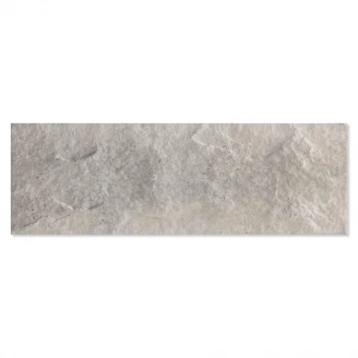 Veggflis <strong>Halo</strong>  Grå Matt Relieff 15x45 cm