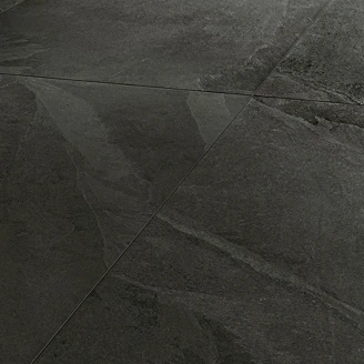 Unicomstarker Gulvflis <strong>Brazilian Slate</strong>  Rail Black Matt 60x60 cm