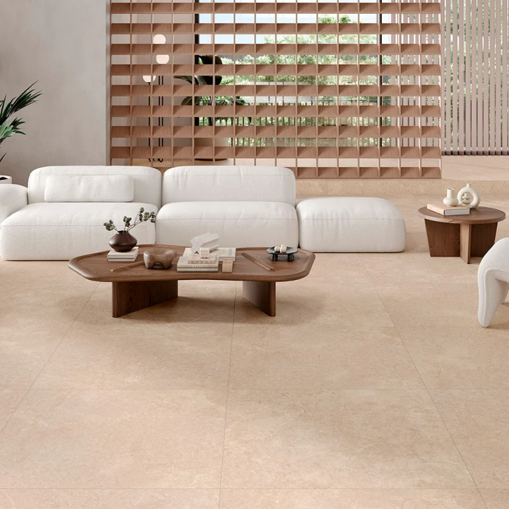 Gulvflis Epoch Beige Matt 100x100 cm