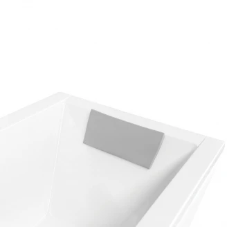 Badekarskudde <strong>Relax</strong>  Grå 14x31.5 cm