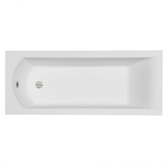 Badekar <strong>Lima</strong>  Hvid Glat 160 cm (Uden Panel & Afløb)