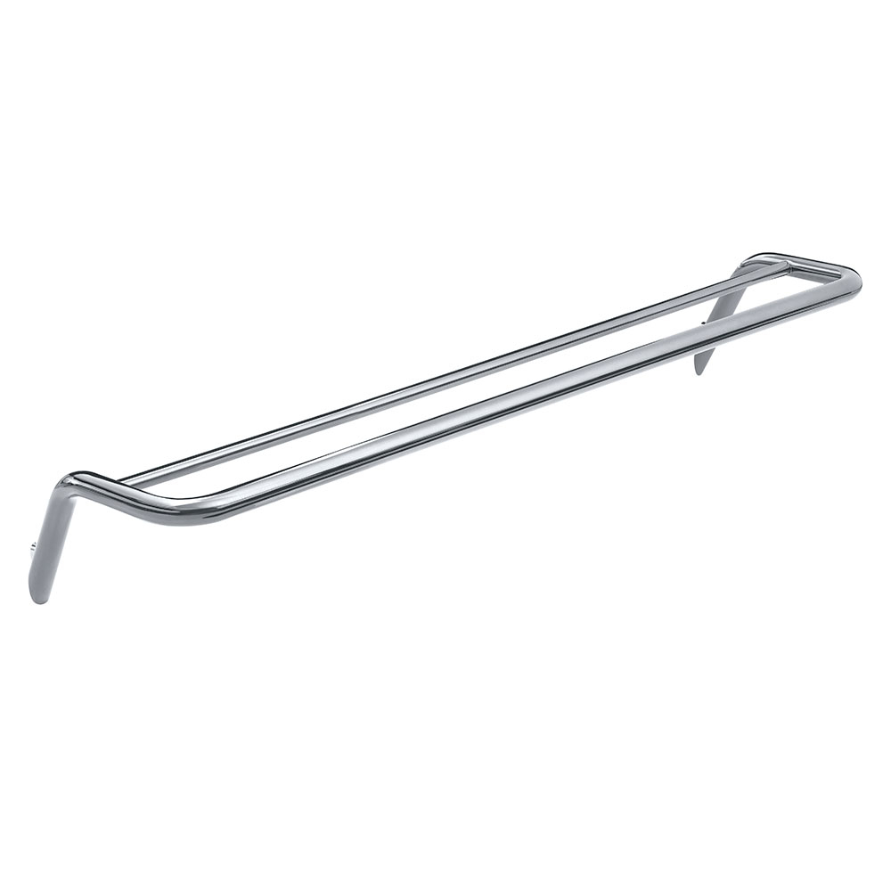 Dubbel Håndkleholder Silia Krom Blank