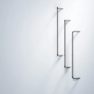 Håndkleholder <strong>Silia</strong>  Krom Blank