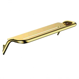 Baderomshylle <strong>Silia</strong>  Gull Blank 43.6x12.4 cm