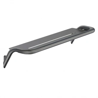 Baderomshylle <strong>Silia</strong>  Grå Titanium Matt 43.6x12.4 cm